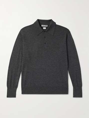 Kaptain Sunshine Long Sleeve Polo Shirts for Men | MR PORTER