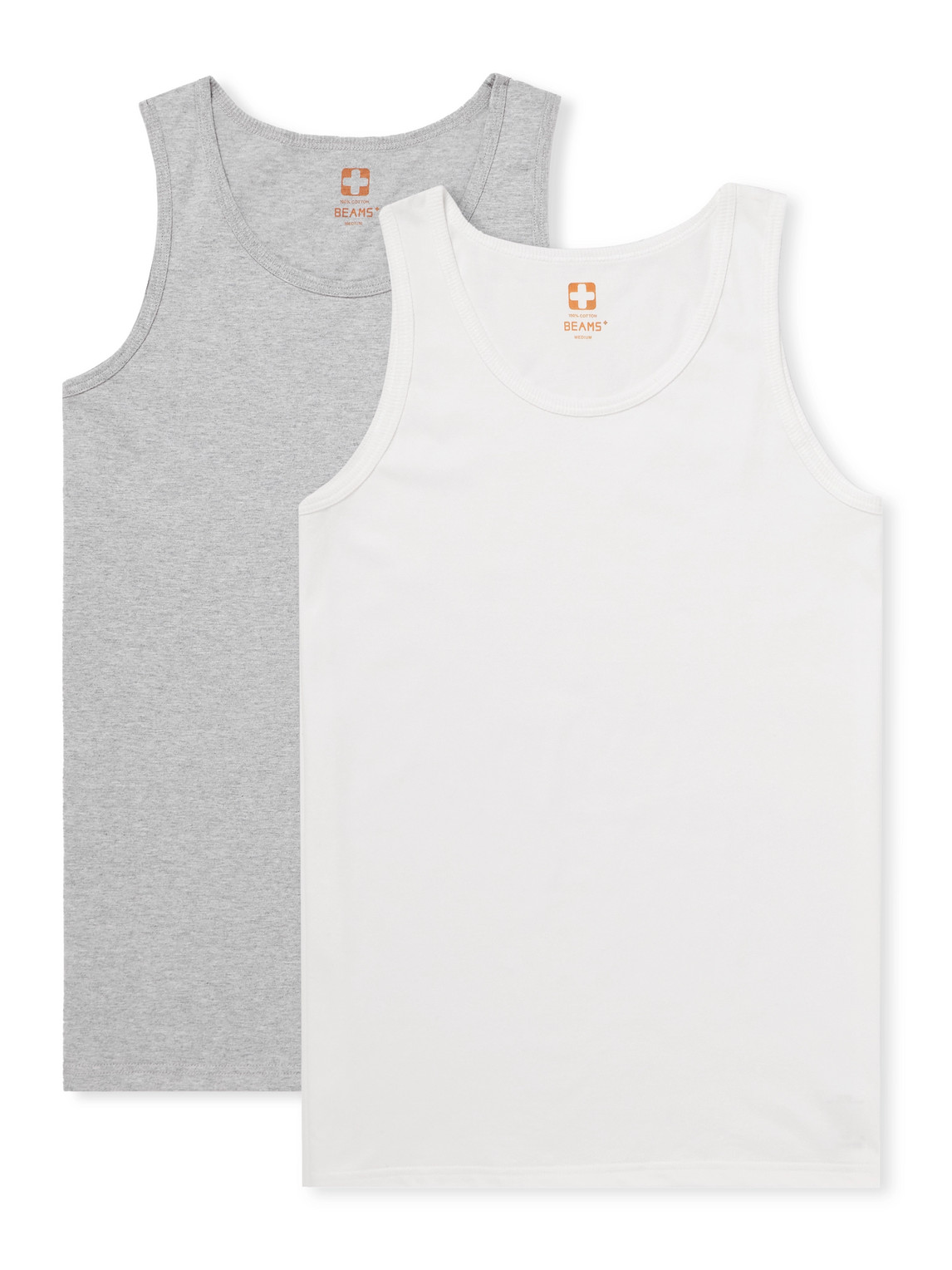 Two-Pack Slim-Fit Cotton-Jersey Tank Tops