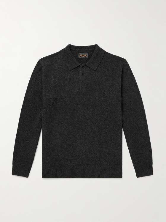 Beamsplus Wool Polo Shirt