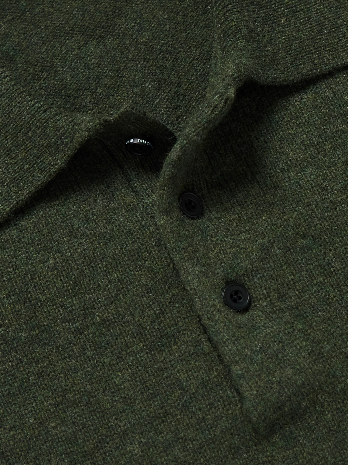 BEAMS WOOL POLO SHIRT