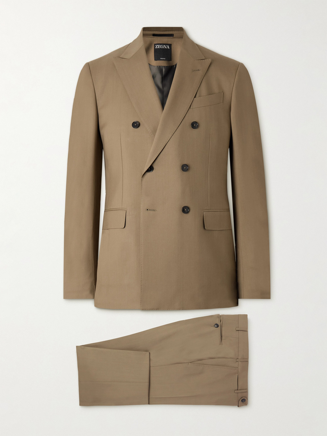 Zegna Double-Breasted Trofeo™ Wool-Twill Suit - Men - Women's Clothing