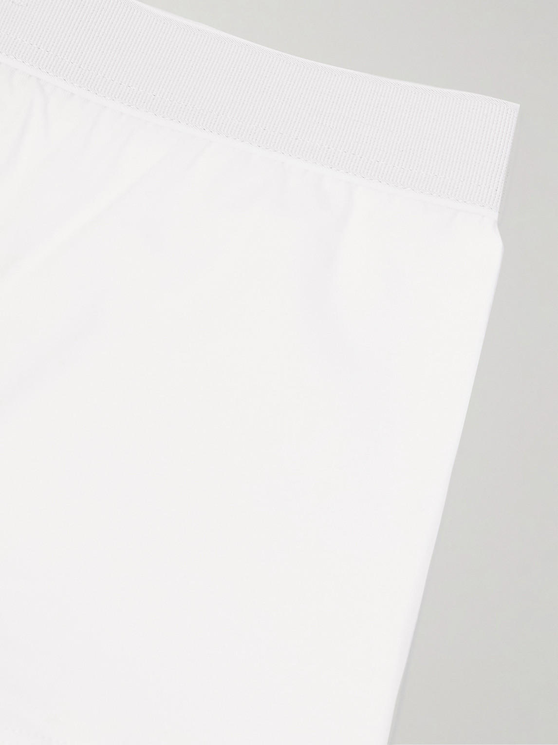 ZEGNA STRETCH-COTTON BOXER BRIEFS