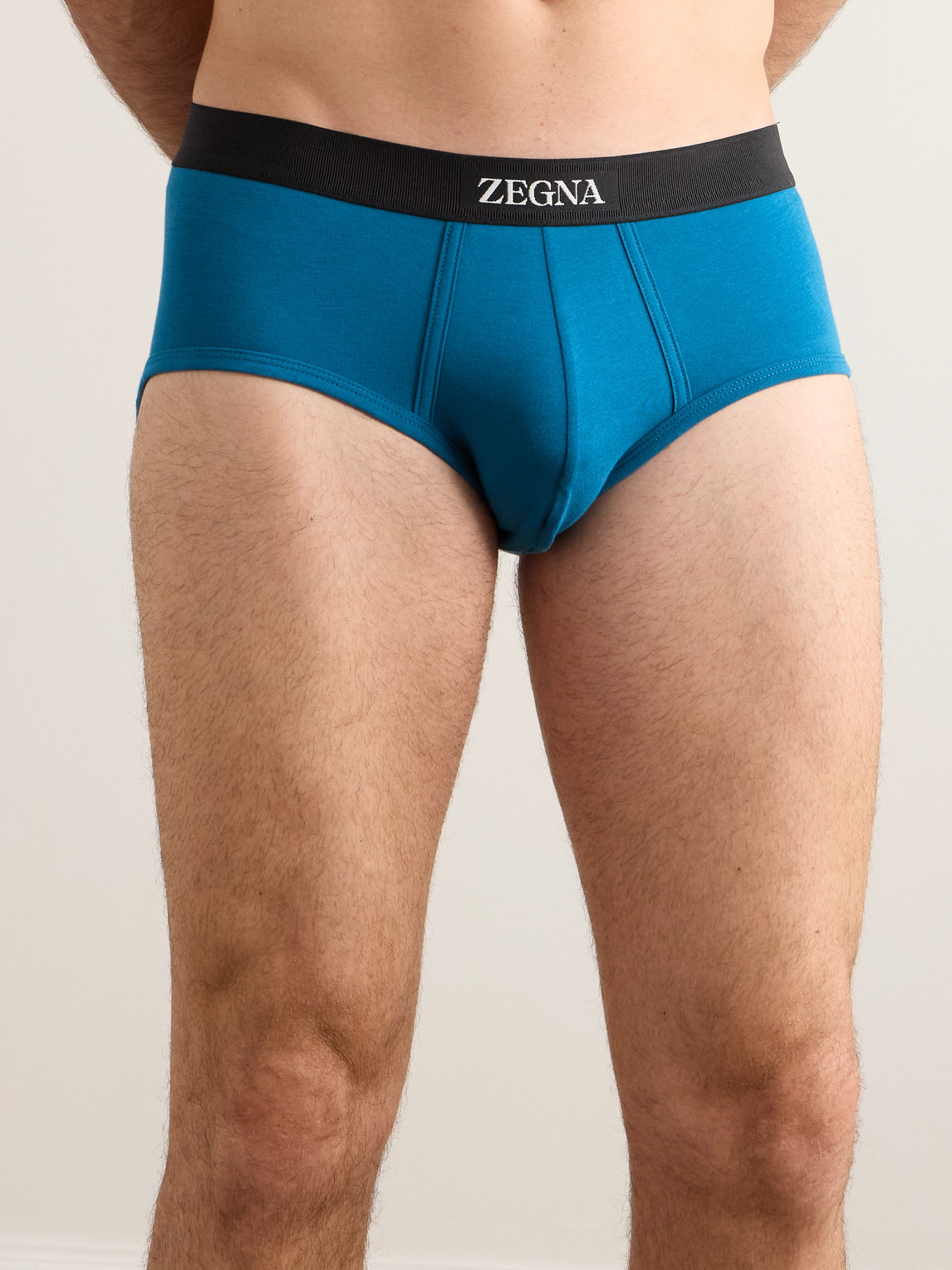 ZEGNA STRETCH-COTTON BRIEFS