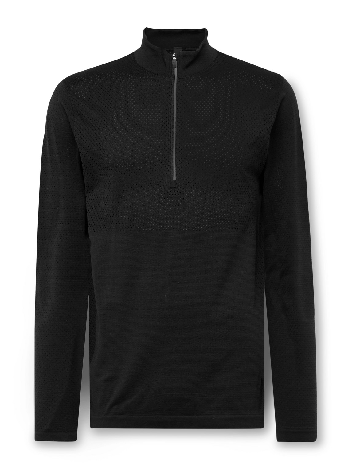 Lululemon Soft Jersey Half Zip In Black