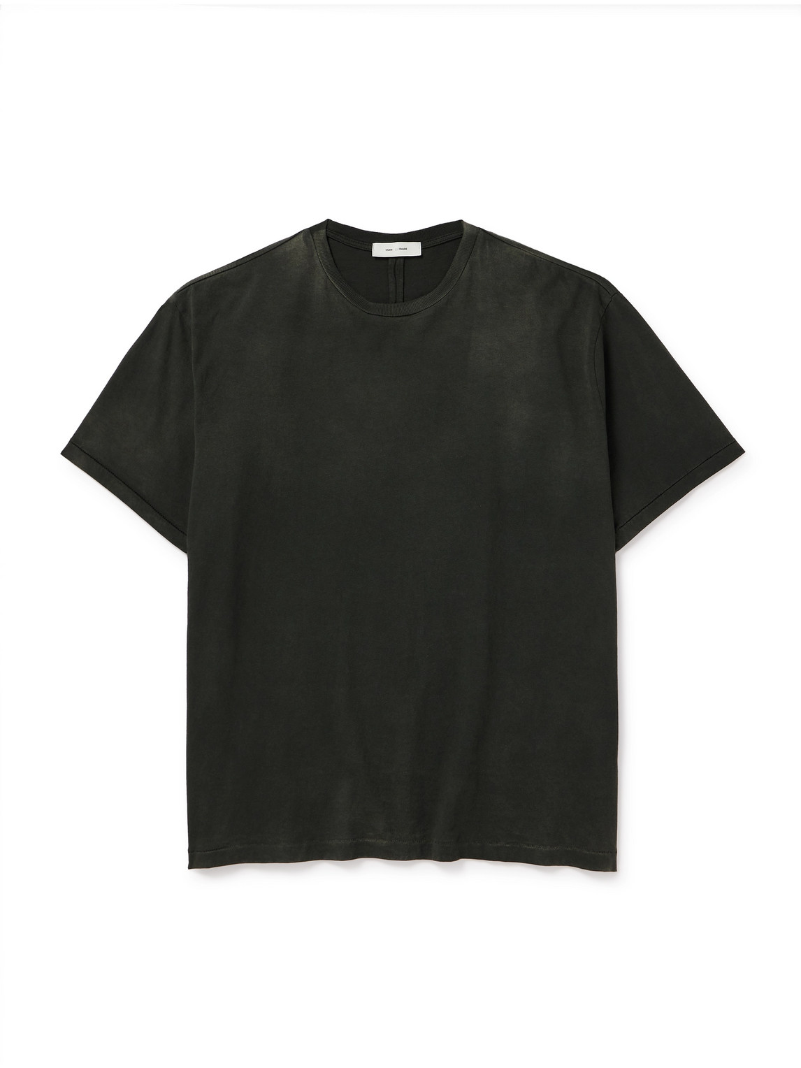 Ssam Organic Cotton-jersey T-shirt In Gray