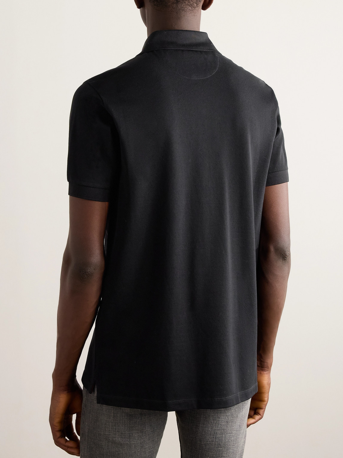 Cotton-Piqué Polo Shirt