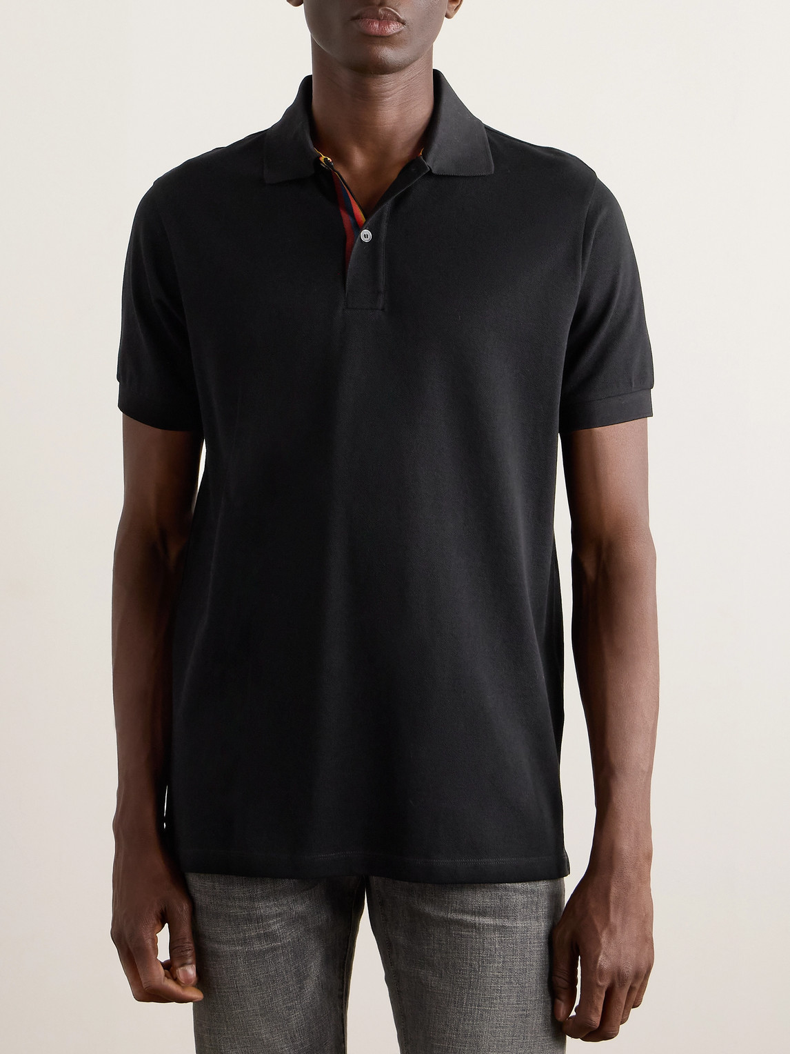 Cotton-Piqué Polo Shirt
