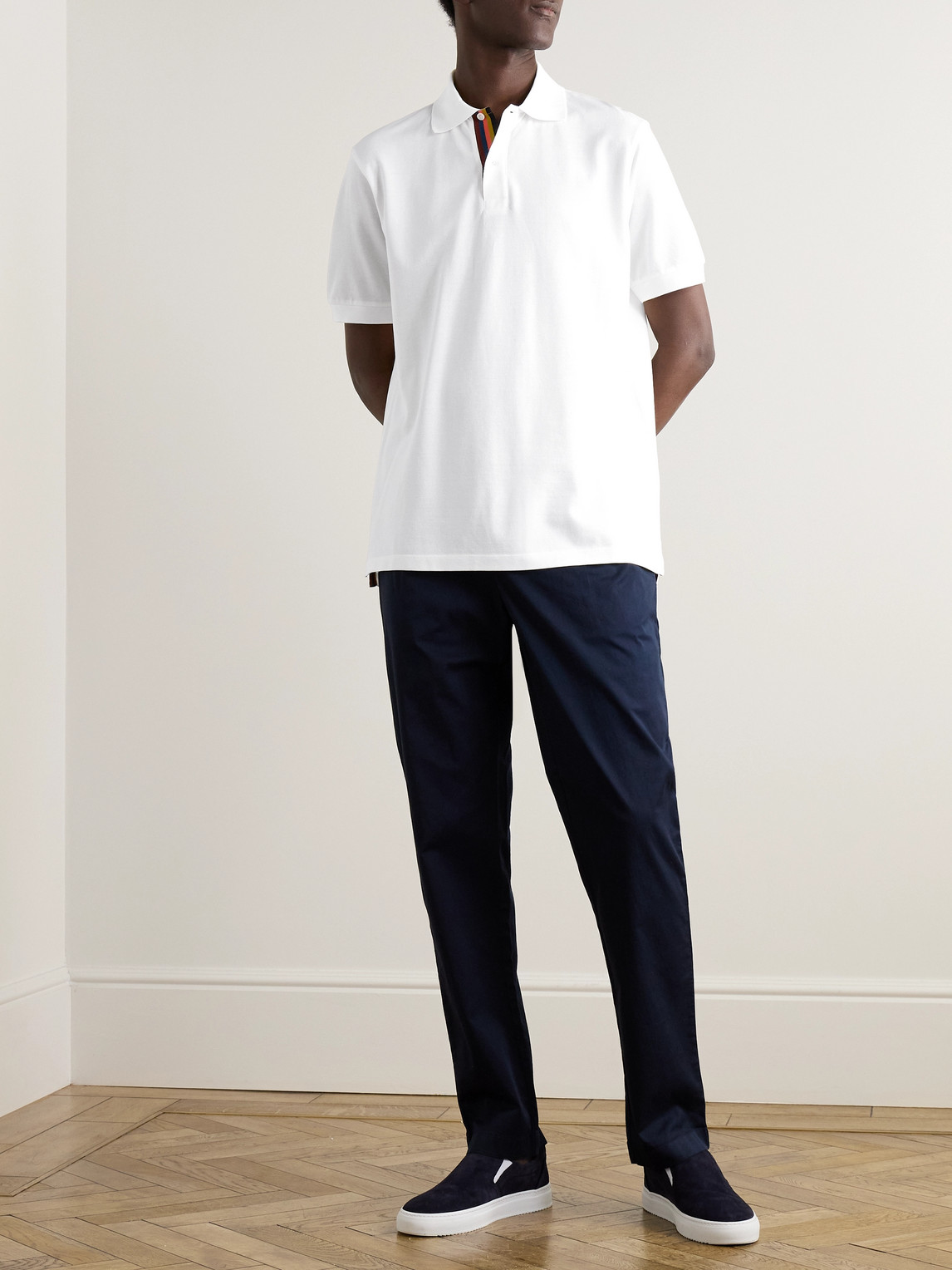 Cotton-Piqué Polo Shirt