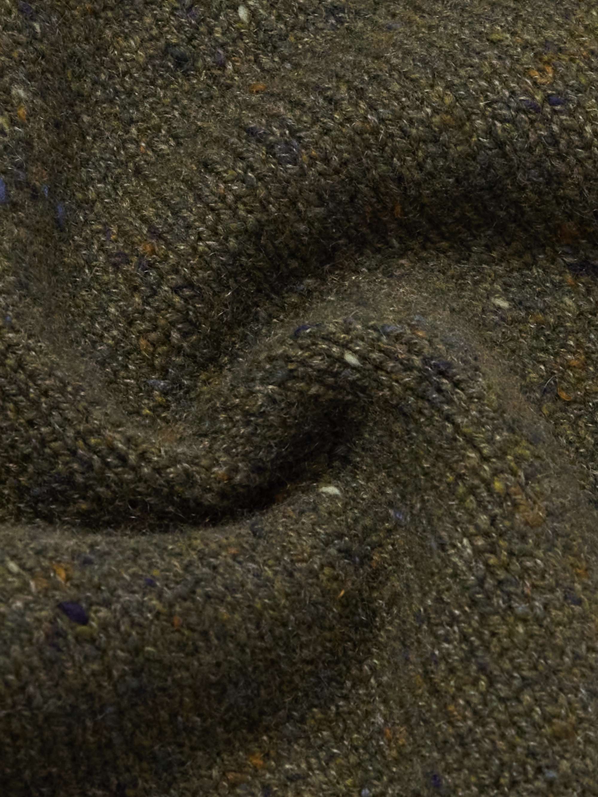 INIS MEÁIN Carpenter's Donegal Merino Wool and Cashmere-Blend Cardigan