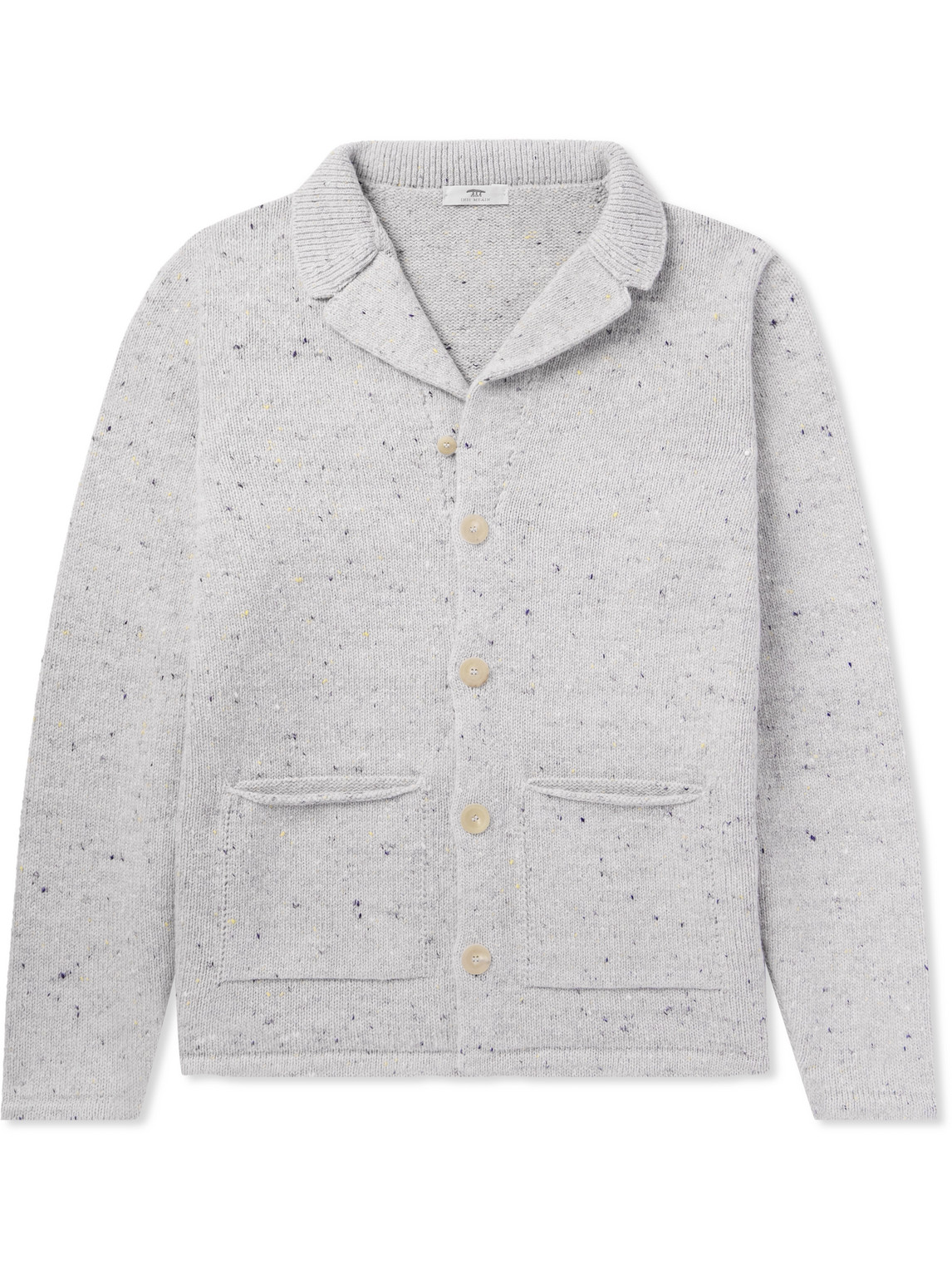 Inis Meáin Town Merino Wool and Cashmere-Blend Cardigan