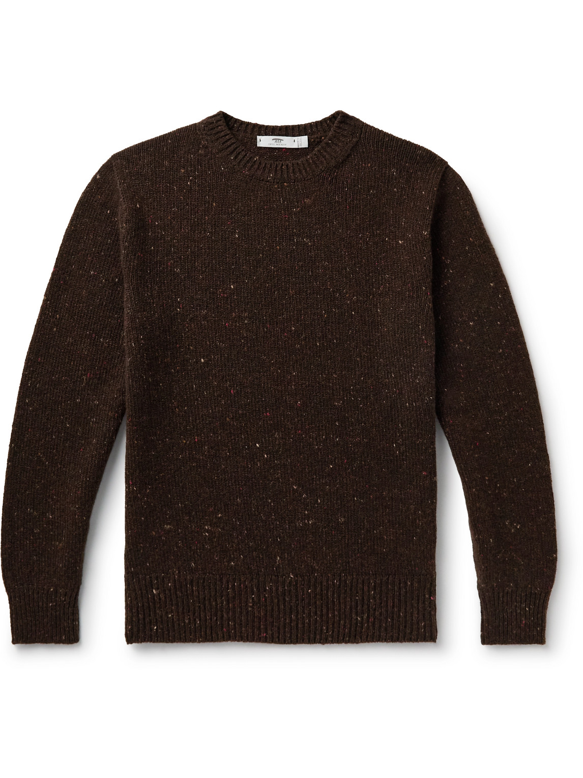 Inis Meáin Donegal Merino Wool and Cashmere-Blend Sweater