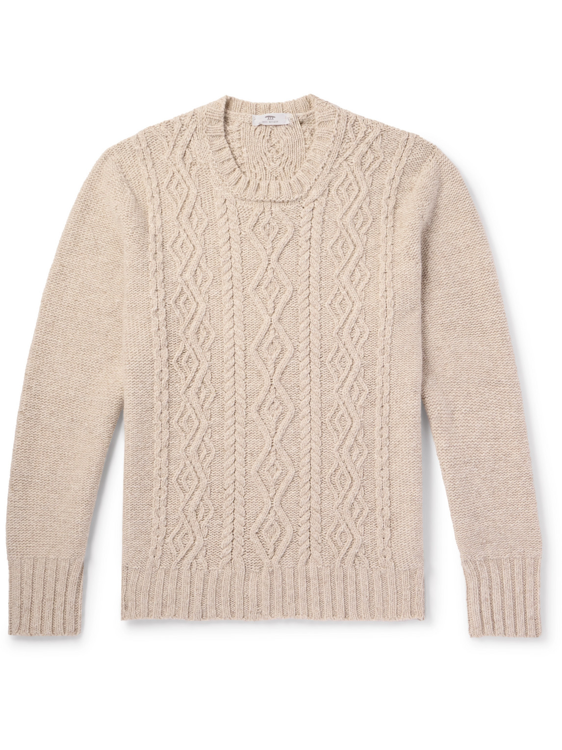 Inis Meáin Cable-Knit Cashmere Sweater