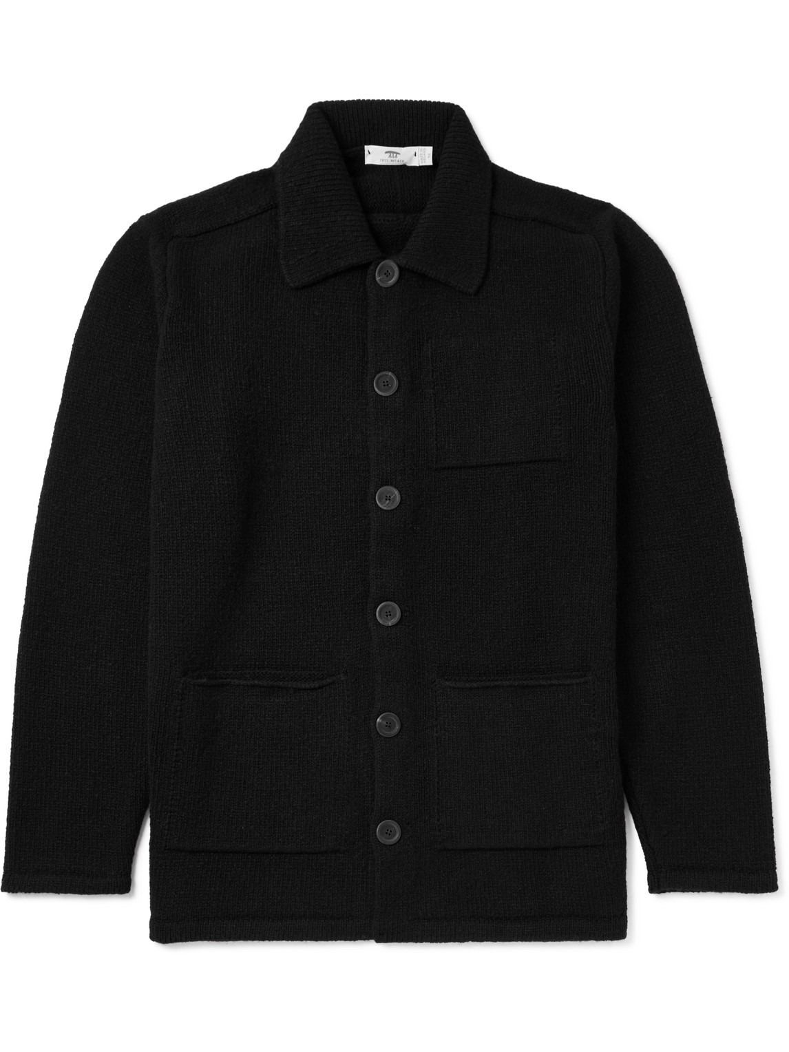 Inis Meáin Carpenter's Merino Wool and Cashmere-Blend Cardigan