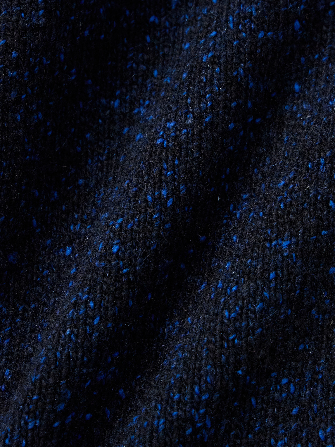 Inis Meain Colour-block Cashmere Sweater In Blue