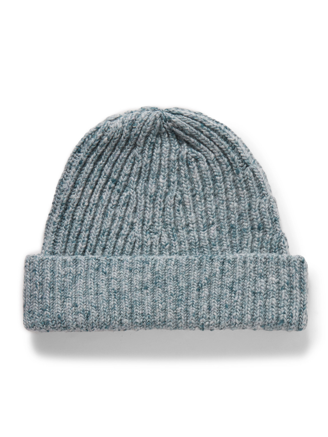 Inis Meáin Ribbed Cashmere Beanie