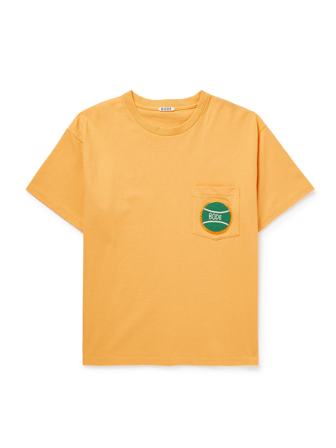 Game Point Bead-Embellished Cotton-Jersey T-Shirt