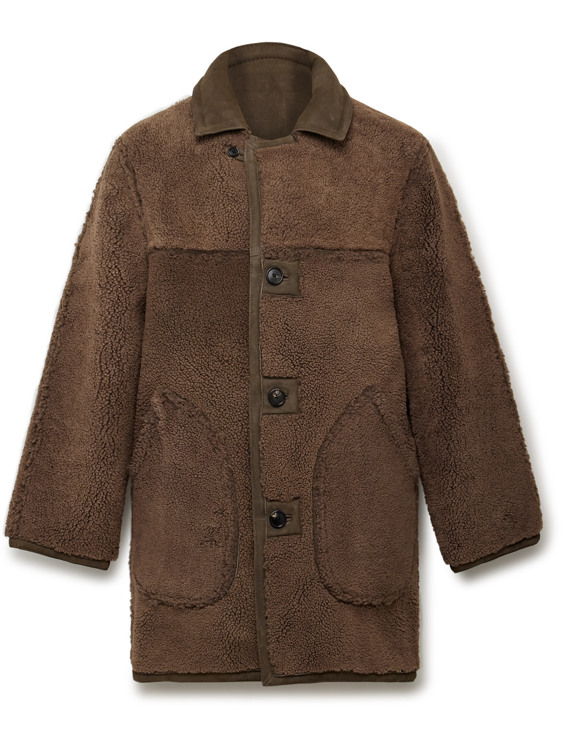 Ranch Reversible Shearling Coat