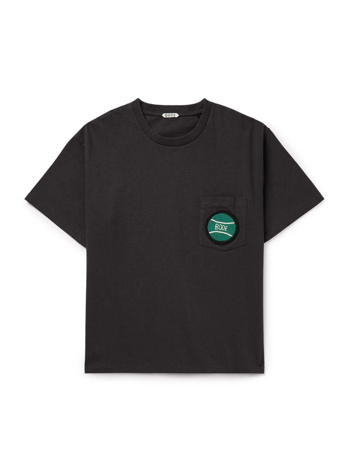 Game Point Bead-Embellished Cotton-Jersey T-Shirt