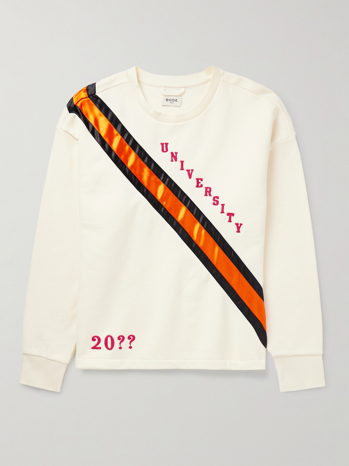 Bode Grad Colors Sweatshirt In Neutrals