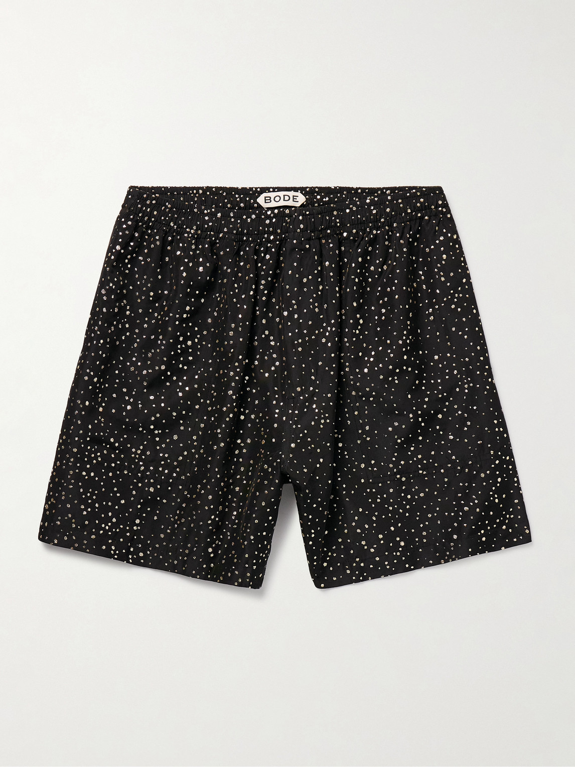 BODE traight-Leg Glittered Polka-Dot Faille horts - Men