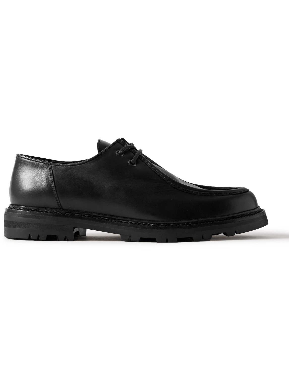 University Leather Derby Shoes