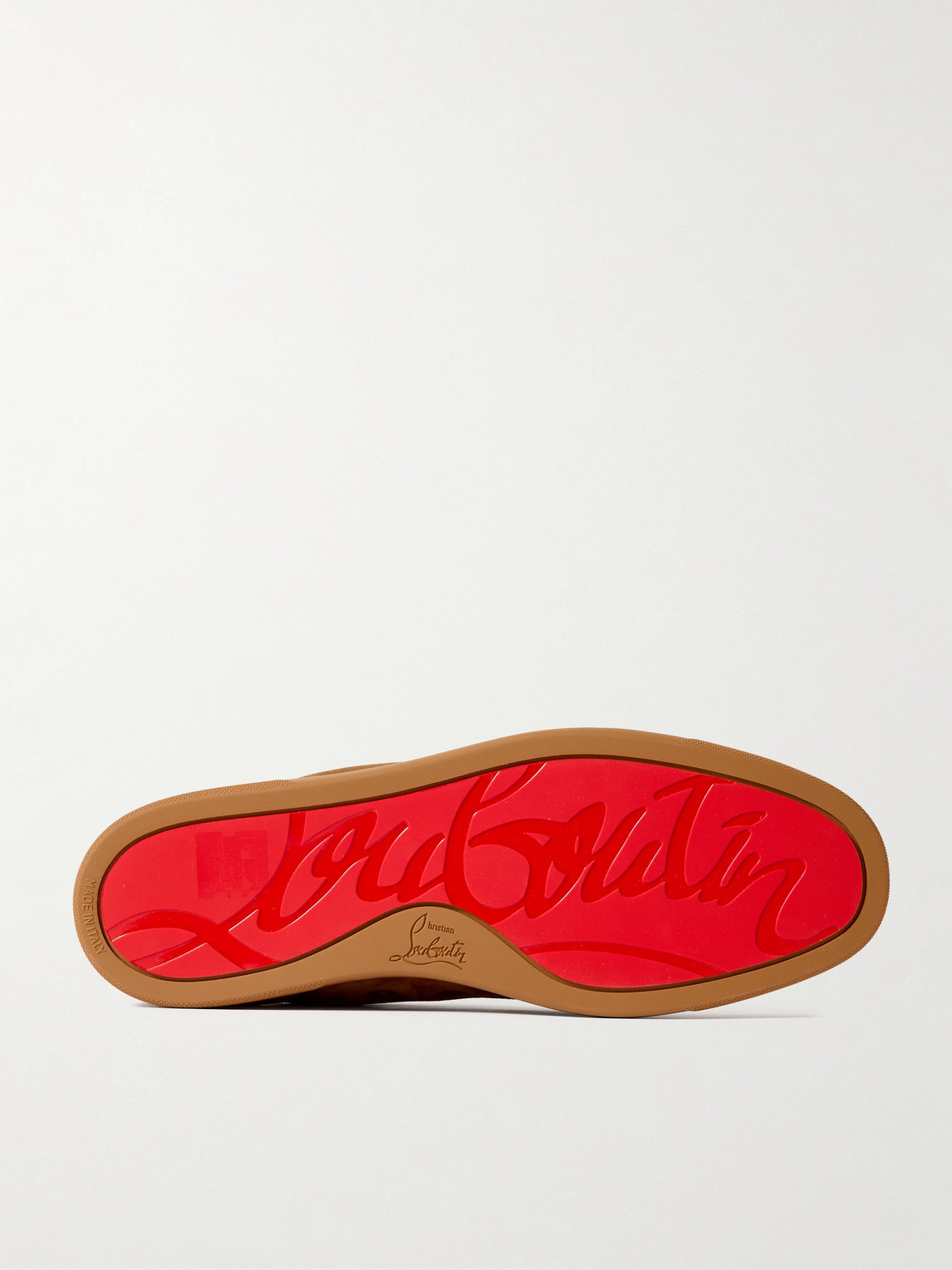 CHRISTIAN LOUBOUTIN LOUIS JUNIOR SUEDE SNEAKERS