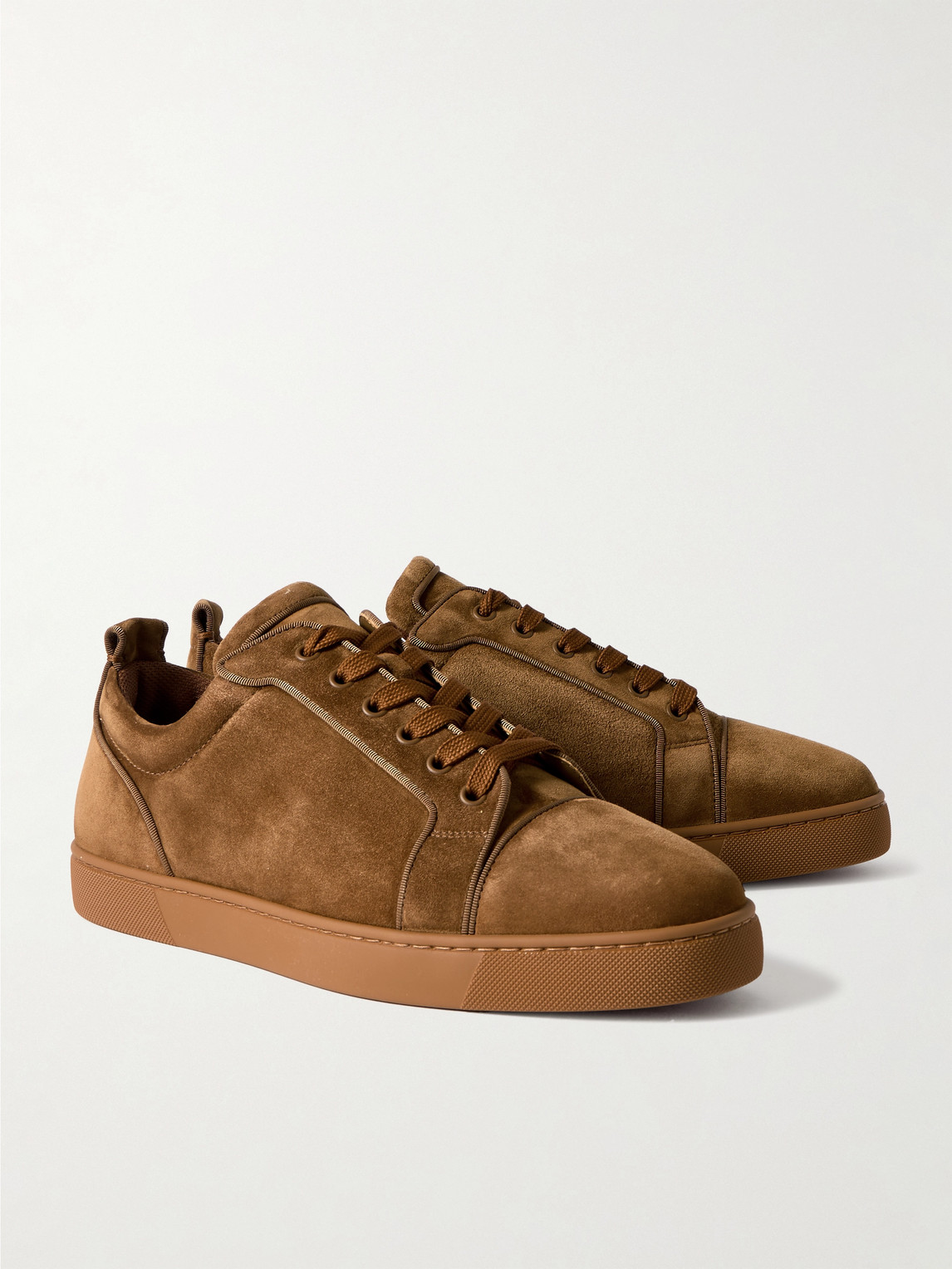 CHRISTIAN LOUBOUTIN LOUIS JUNIOR SUEDE SNEAKERS