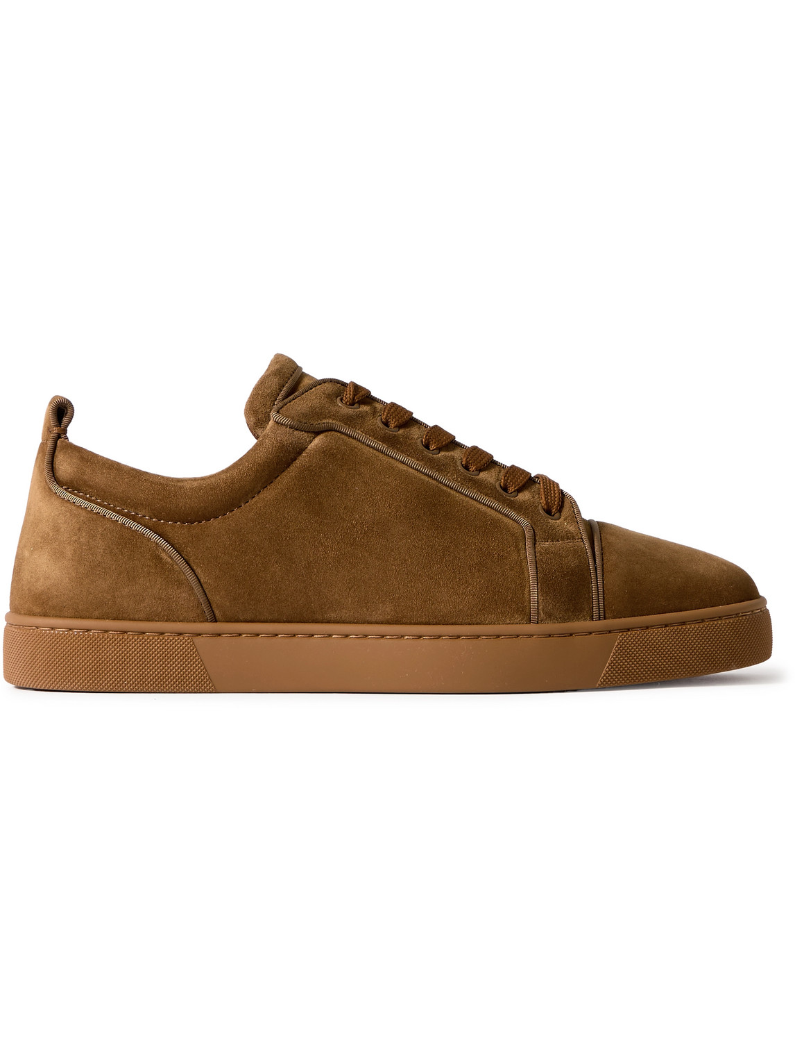 CHRISTIAN LOUBOUTIN LOUIS JUNIOR SUEDE SNEAKERS