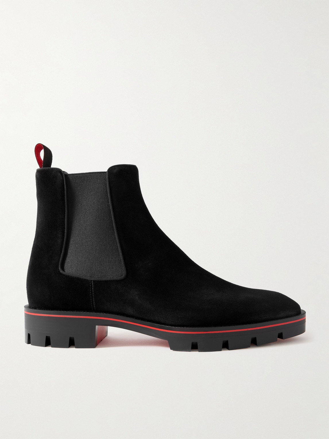 Christian Louboutin - Rosalio Suede Chelsea Boots - Curated  display picture 2