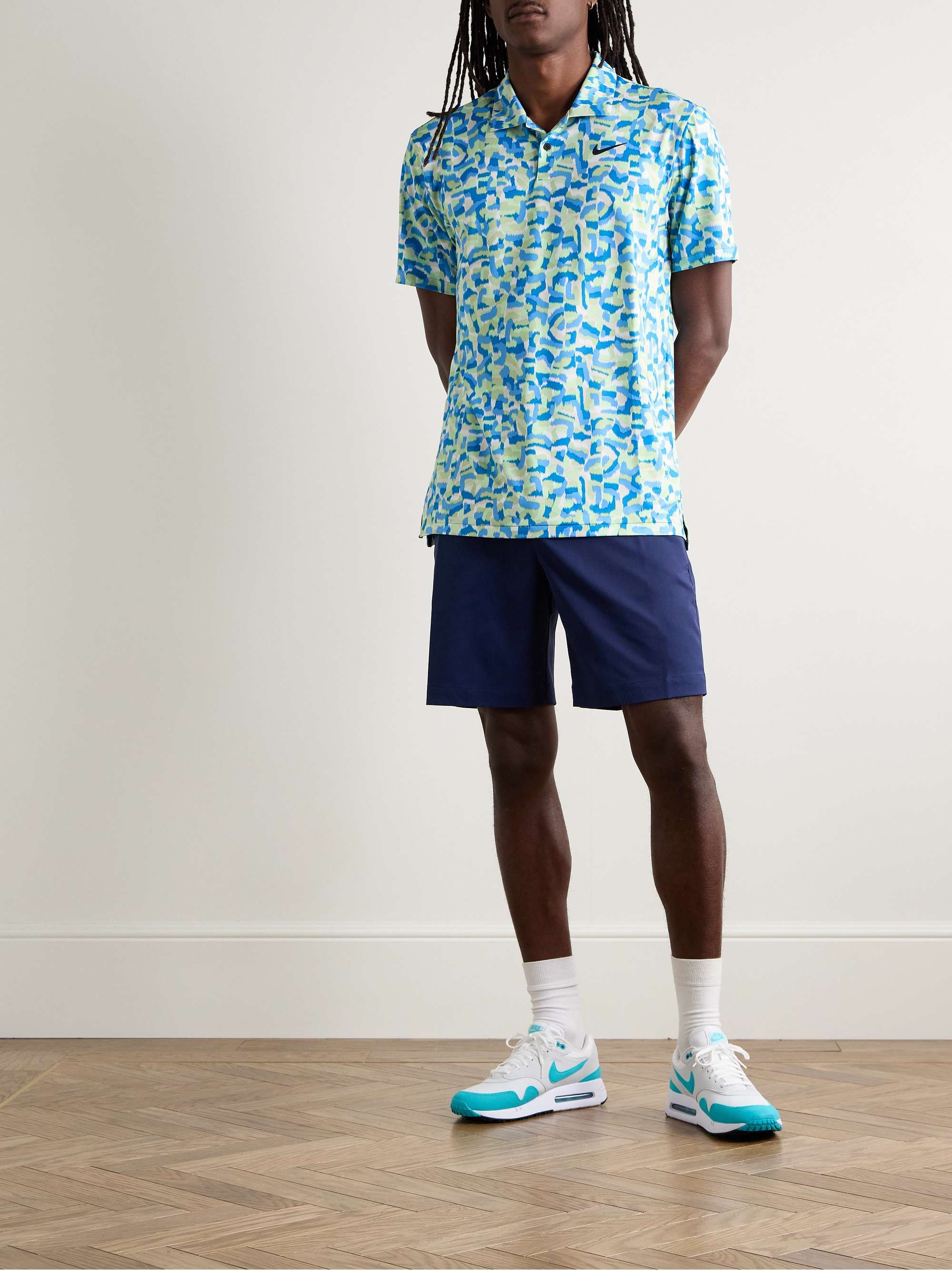 Tour Printed Dri FIT Golf Polo Shirt