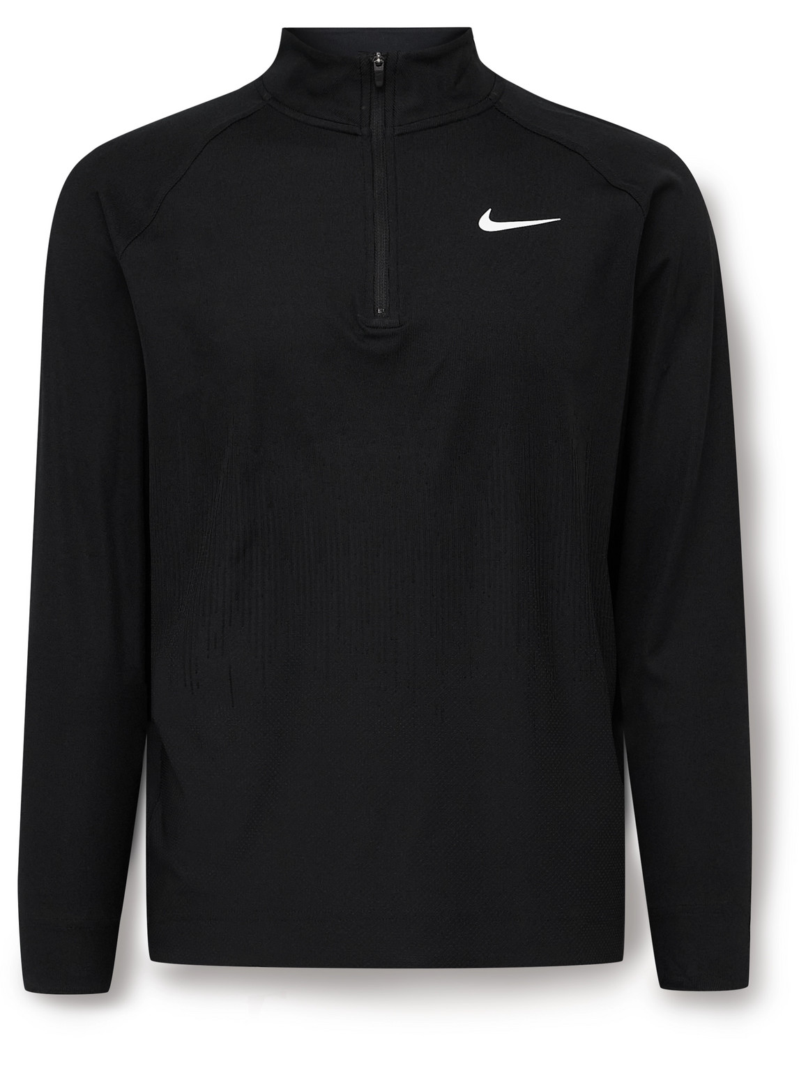 Nike Tour Dri-fit Adv Half-zip Golf Top In Gray