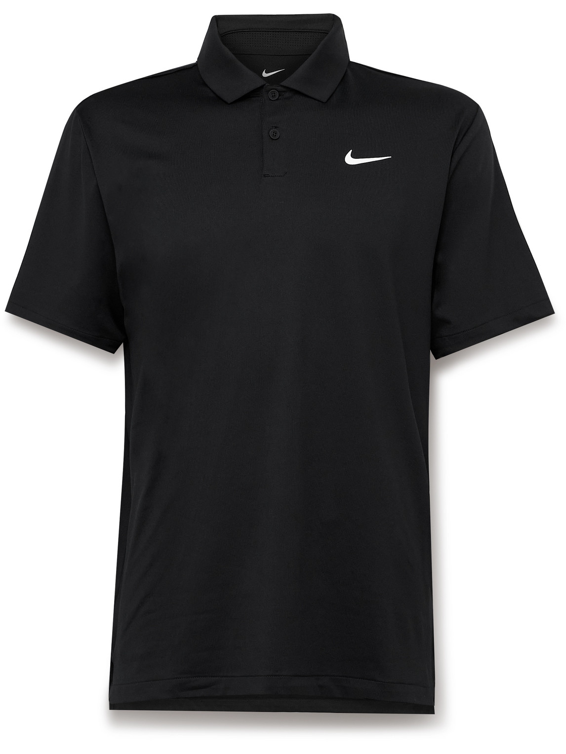 Nike Tour Logo-print Dri-fit Golf Polo Shirt In Black