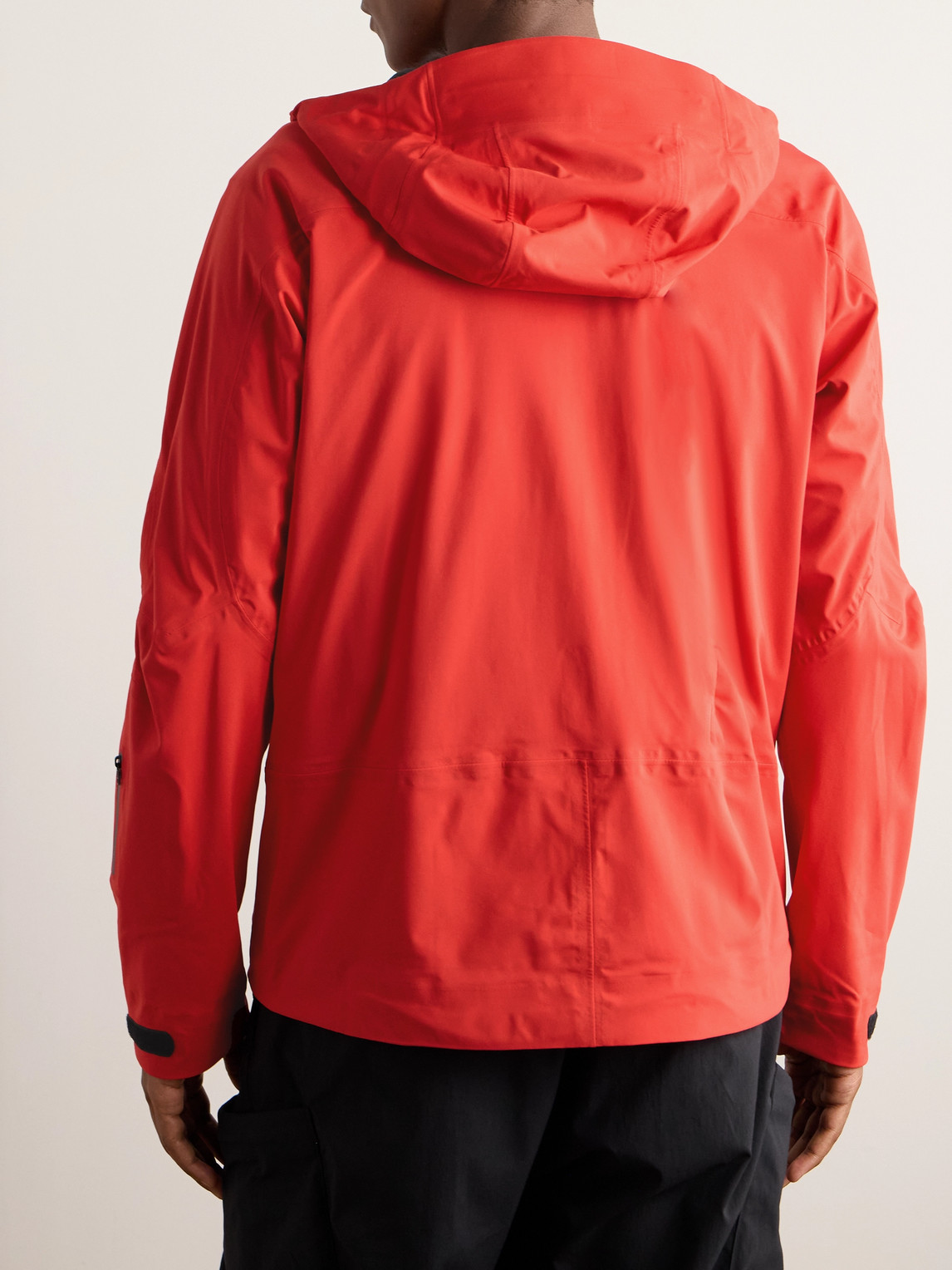 Shop 66 North Snaefell Polartec® Neoshell® Hooded Jacket In Red