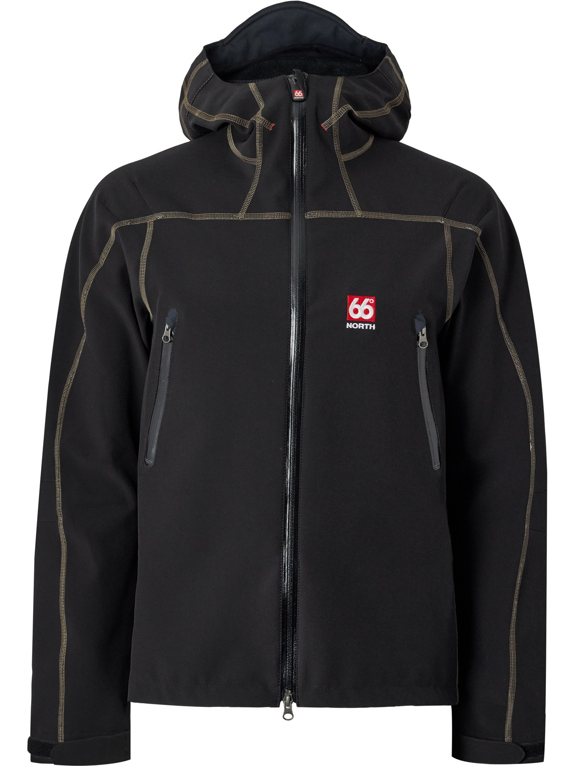 66 NORTH VATNAJÖKULL LOGO-EMBROIDERED POLARTEC® POWER SHIELD® PRO HOODED JACKET