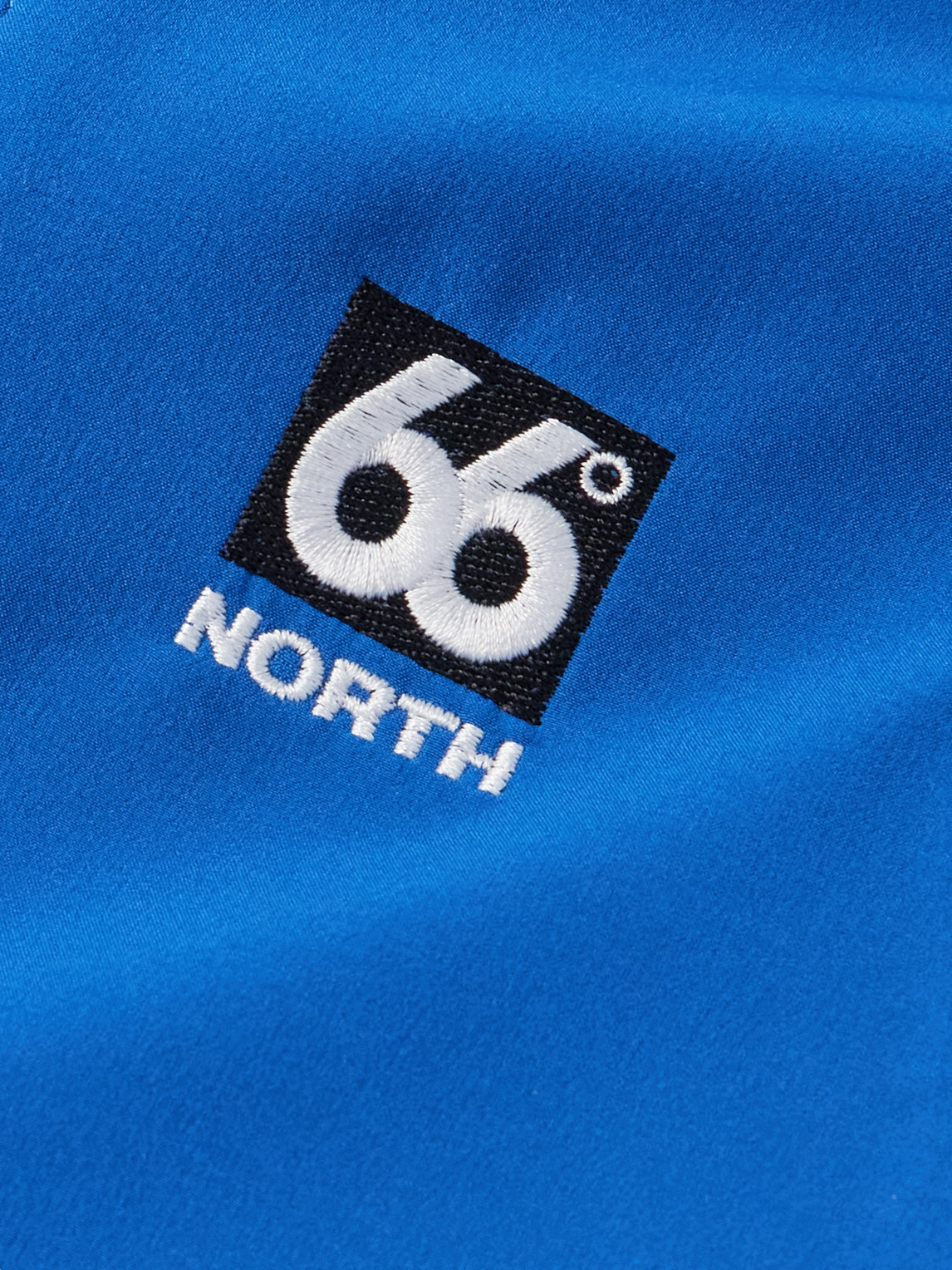 Shop 66 North Vatnajökull Logo-embroidered Polartec® Power Shield® Pro Hooded Jacket In Blue