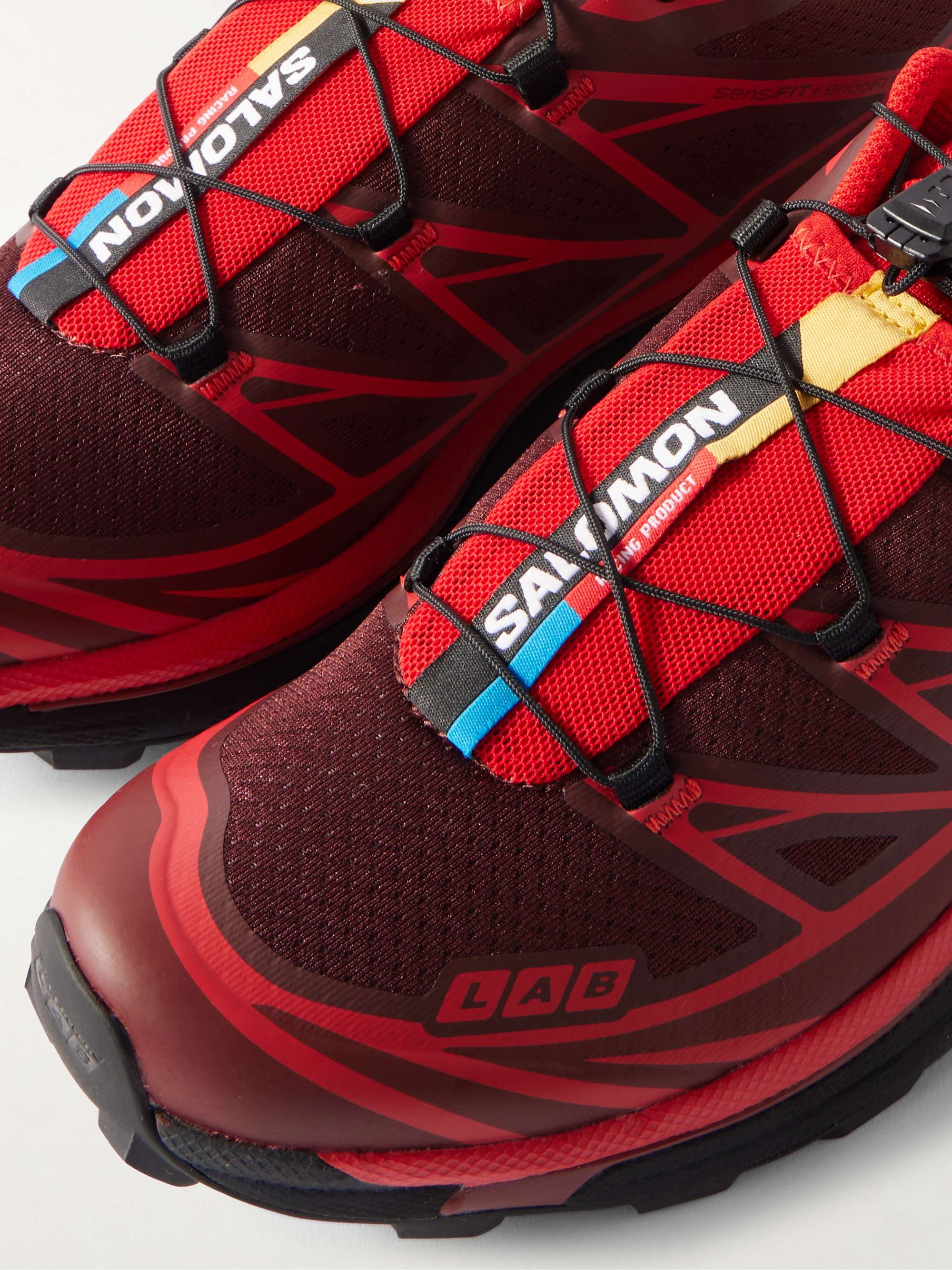 XT 6 Sneakers aus Mesh mit Gummibesatz