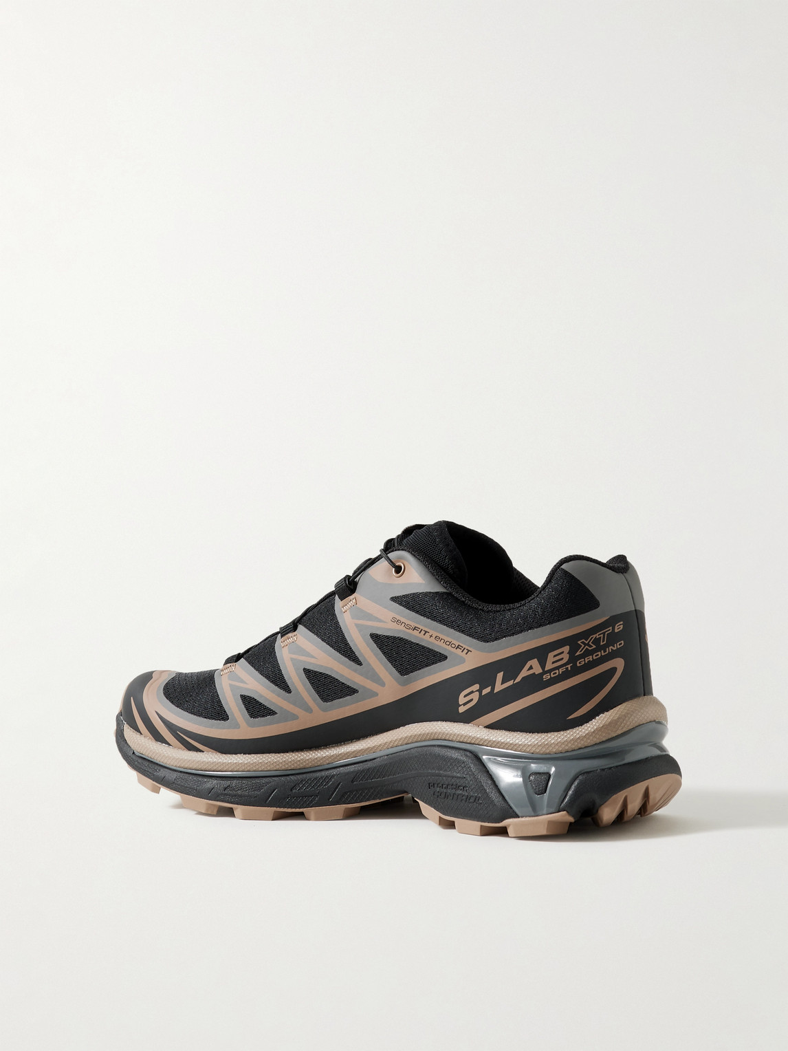Salomon Mesh Upper Rubber Sole Sneakers Slip-on In Multi