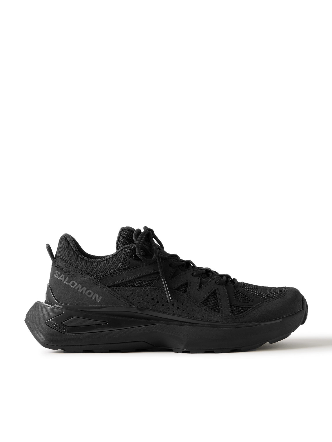 Salomon Black Odyssey Elmt Low Sneakers In Black