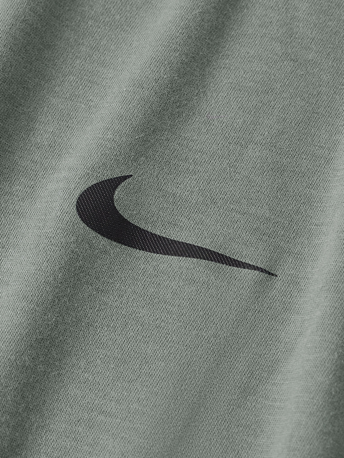 Shop Nike Flex Rep Mesh-panelled Dri-fit T-shirt In Gray