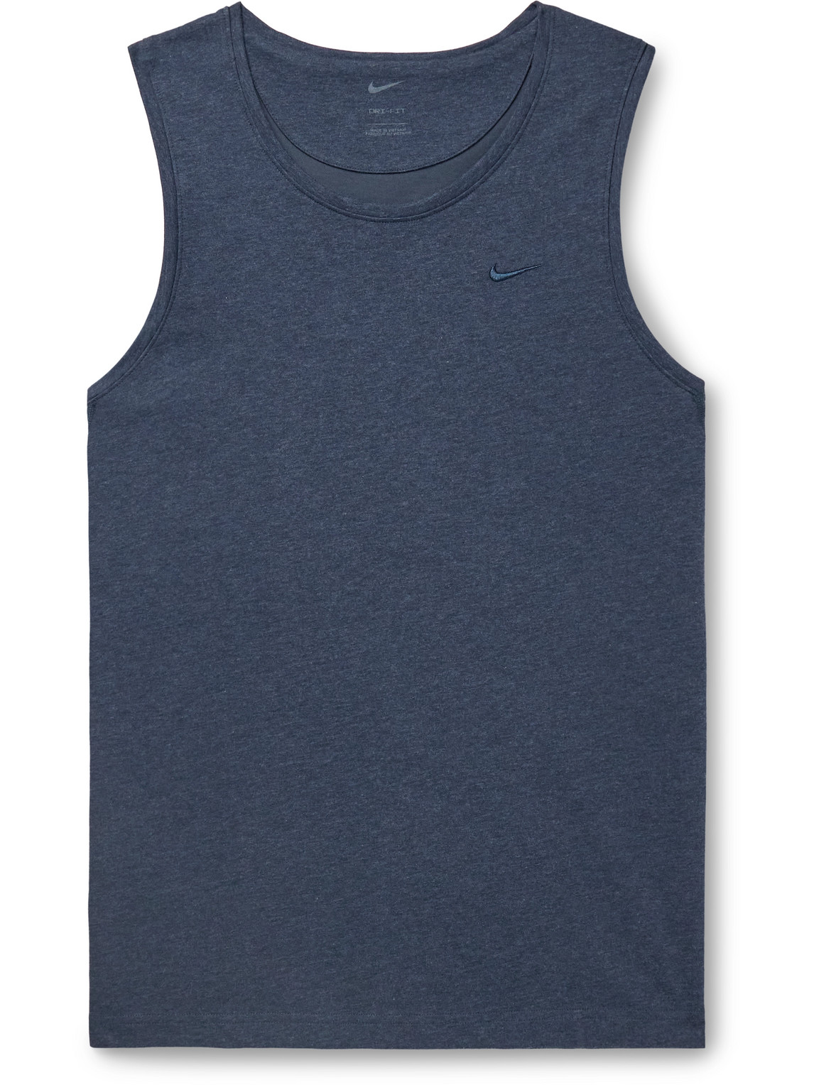 Primary Logo-Embroidered Cotton-Blend Dri-FIT Tank Top