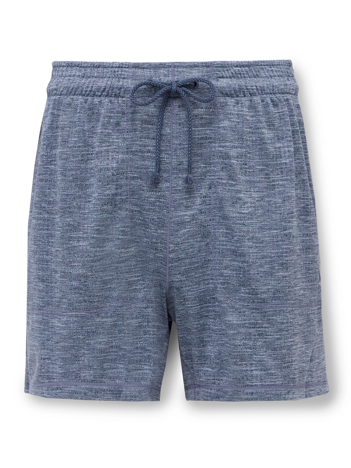 Slim-Fit Logo-Embroidered Dri-FIT Yoga Drawstring Shorts