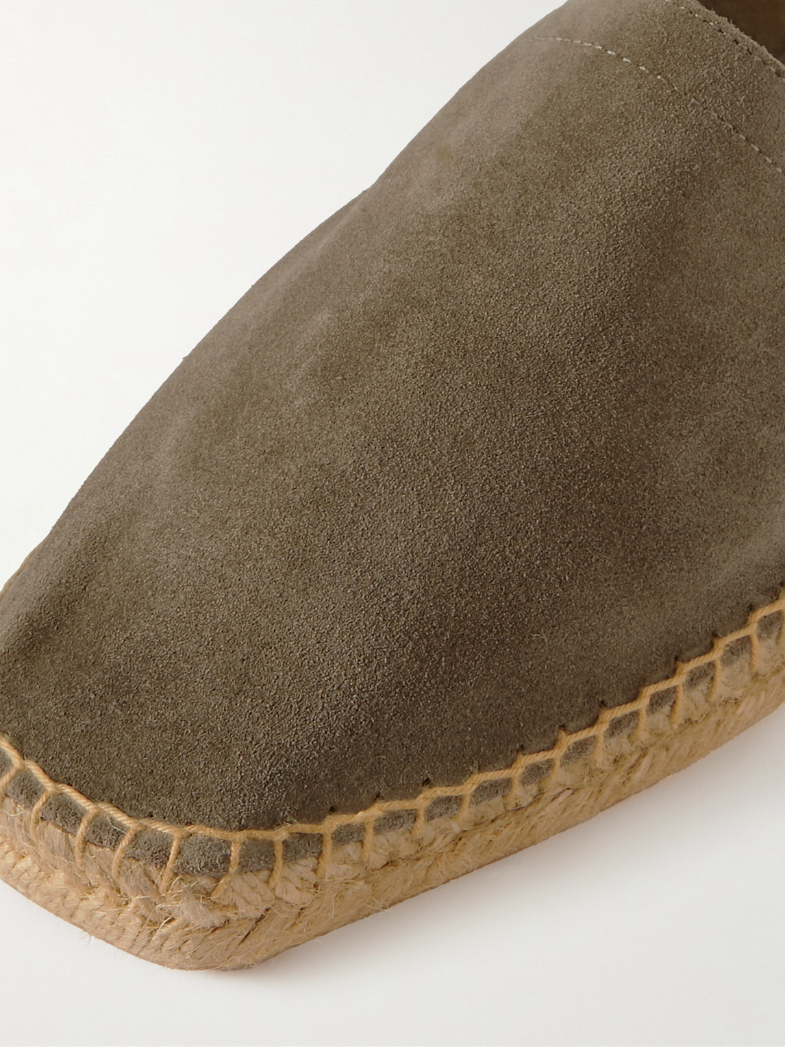 Castaã±er Pablo Suede Espadrilles In Brown