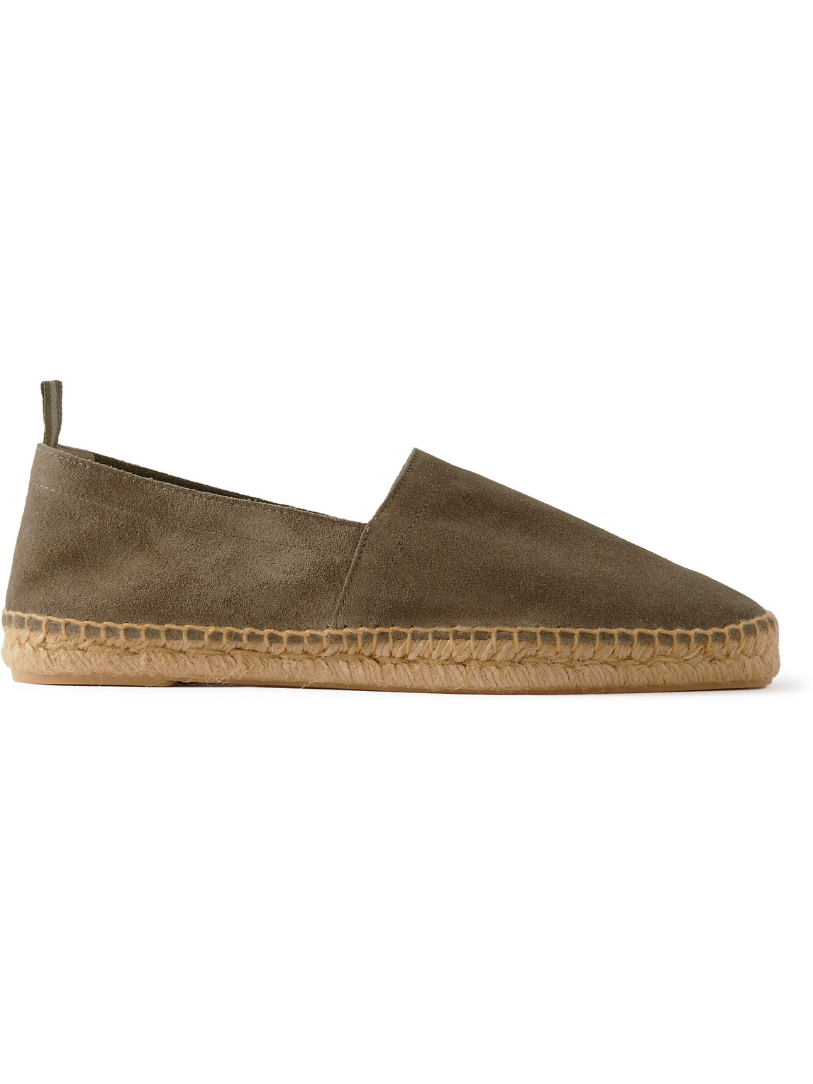 Shop Castaã±er Pablo Suede Espadrilles In Brown