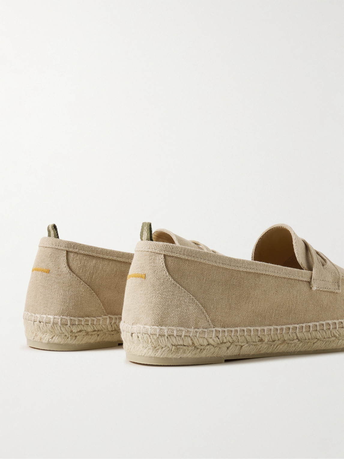 Shop Castaã±er Nacho Canvas Espadrilles In Neutrals