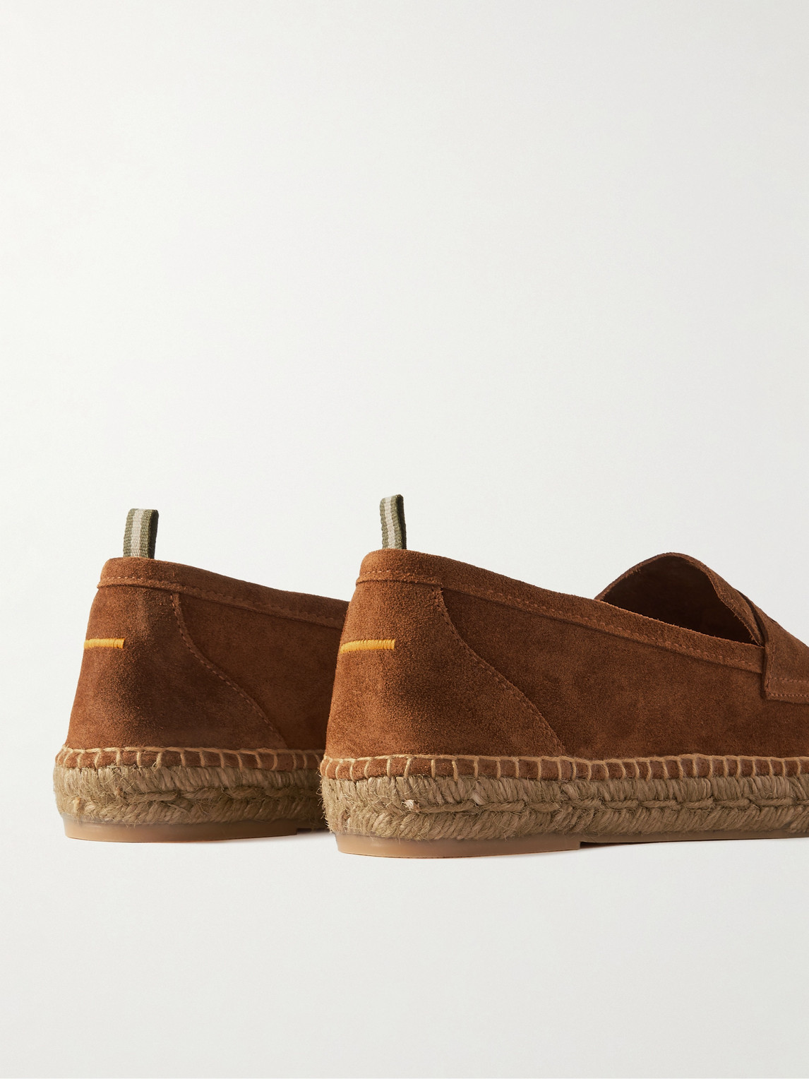 Shop Castaã±er Nacho Suede Espadrilles In Brown