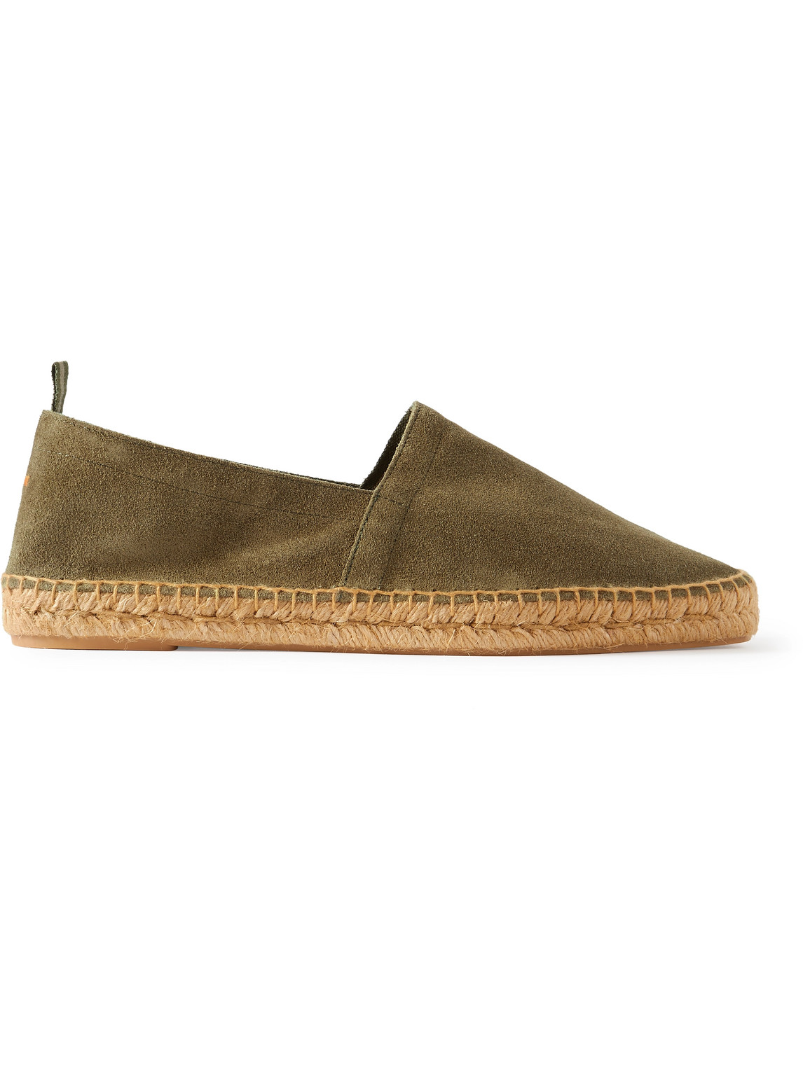 Castaã±er Pablo Suede Espadrilles In Green