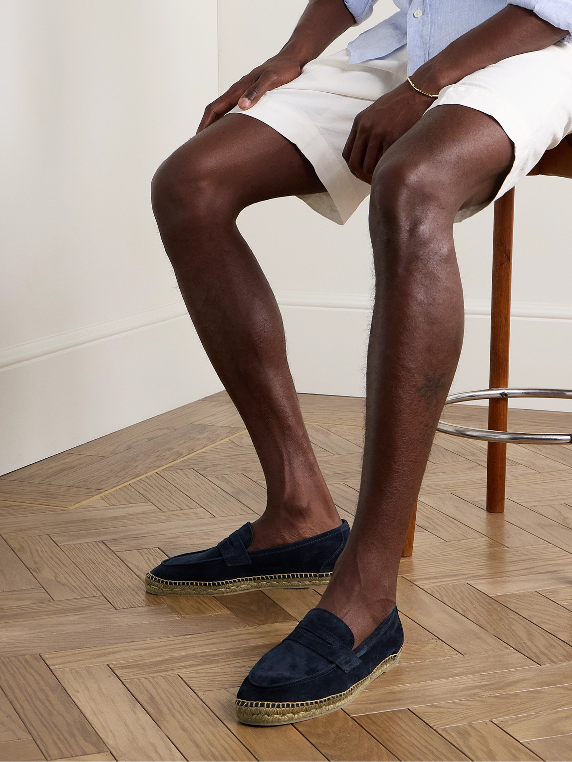 Castaã±er Navy Nacho T 005 Espadrilles In Blue