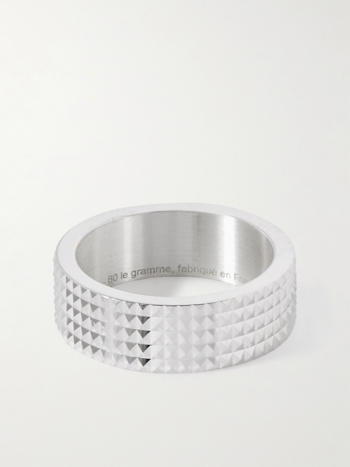 Le Gramme Le 11g Pyramid Sterling Silver Ring