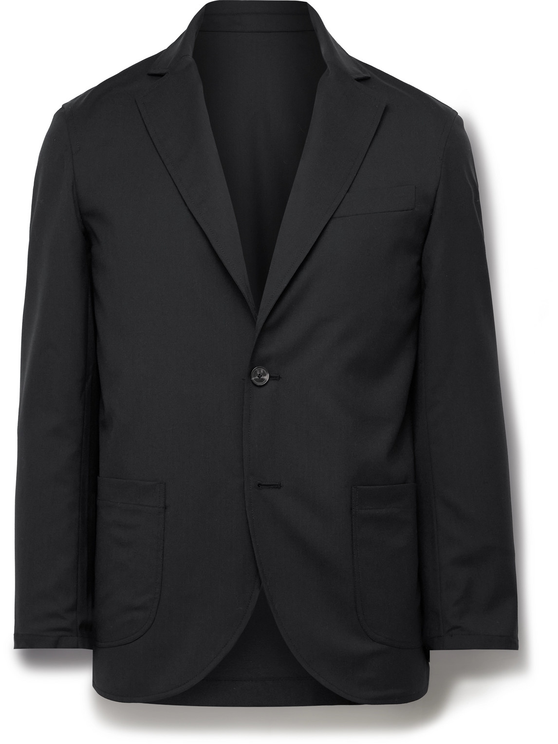 Essential Unstructured Wool Suit Jacket