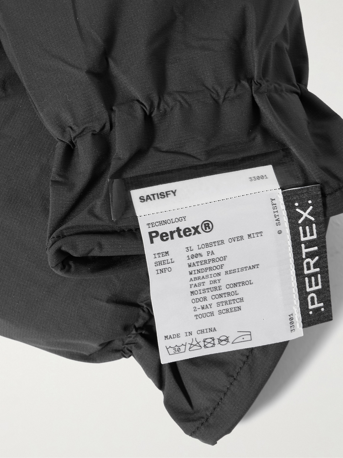 Satisfy Lobster Pertex® Shield Air Gloves In Black